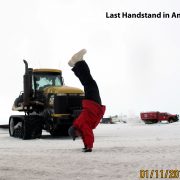 2013 Antarctica Last Handstand in Antarctica